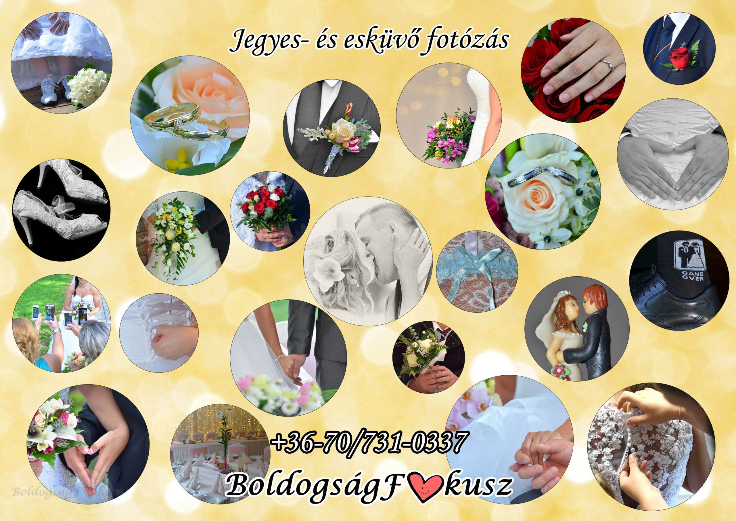 Jegyes- és esküvő fotózás